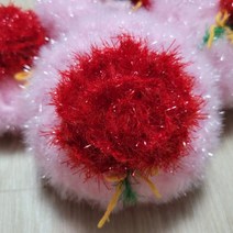 풍성 카네이션수세미 스승의날선물 단품, 랜덤단품