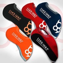 루체골프 낱개 아이언커버 네오플렌 아이언커버, 네이비