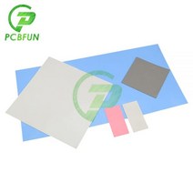 1.2 W/mK 열 패드 400*200mm 0.5mm 1.0mm 1.5mm 2mm 2.5mm 3mm 4mm CPU 방열판 냉각 전도성 실리콘