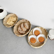 타원형 대나무 주방 타원형 싸리 채반 전소쿠리 택1, 중
