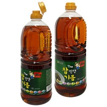업소용 대용량 참깨 들깨 향미유 1.8L 맛기름 향기름, CJG001-6_더 참 진한기름 1.8L
