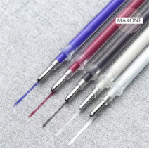 열펜 아이롱펜 재단용 자수펜 초크펜 (100개입), 옵션 5 - 얇은펜 (화이트), 1개