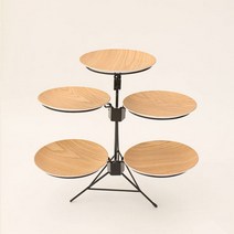 [바보사랑] 원형 멜라민 트레이 쟁반, 선택하세요:원형멜라민트레이1p