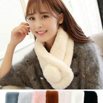 GDL266494여성용 방울 퍼 머플러 목도리