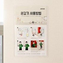 화재 상황 비상 탈출 소방 완강기 사용 설명서 모텔 호텔 벽 부착 학교 상가 건물 교체가능 창문 피난 대피 방법 알림 도르레 안전 매뉴얼 긴급 안내문