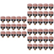 카본 큐대 당구채 팁 풀 stickscrew 팁 스누커 교체 도구 forplaying 테이블 액세서리 프로텍터 커버 클램프, 갈색, 1.3x1.2cm