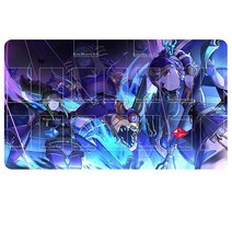 Sabermaster Card Rubber yugioh Mat Duel Gaming Competition Pad Binder Deck 23.6x13.7in (Sky Striker, Shaddoll