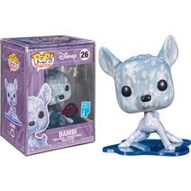Funko 팝 아티스트 시리즈 디즈니 보물 오브 더 볼트 칩 앤 데일(2팩) 3.25인치, Bambi