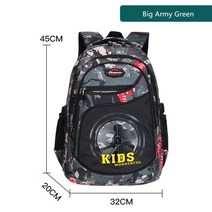 Fengdong 초등학교 가방 소년 방수 bookbag 위장 배낭 어린이 초등학생 학교 색상 레드/블랙/블루/핑크