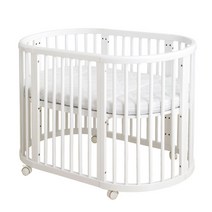 아기원목침대 다기능 신생아 인테리어 북유럽 소품, B