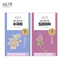 쌍계명차 김동곤명인이 만든 수국차 100T +도라지차 100T