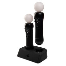 PlayStation VR Move 모션 컨트롤러용 PowerA 충전 도크 - PSVR 4, [03] 충전소, [02] 플레이스테이션 5, 1개