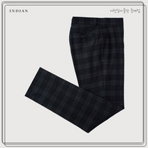 인디안 인디안 NC10 남성 체크 기모 바지 MIGDLXW9301 (9182868)