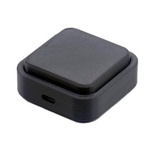 무소음 무접점 키보드 적축 하나의 키 USB 프로그래밍 가능한 매크로 키보드 윈도우 리눅스 MacOS 핫 마, 한개옵션2, 01 Black, 한개옵션1