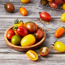 5색 컬러 대추 방울 토마토 산지직송, 2kg (5색), 1개