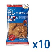 노무라 센마메 성실 밀레 비스킷 130gx10봉 세트