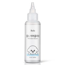 롤스 강아지귀세정제 이어클리너 100ml, 4개