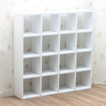 미니어쳐가구/16칸 공간 진열장/White