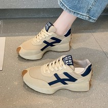 Modern Fashion 여름 여자 키높이 스니커즈 통굽 타이어 밑창 발편한 데일리 패션 운동화