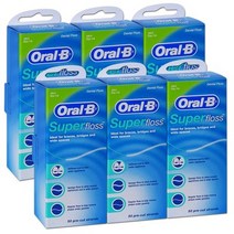 오랄비 슈퍼플로스 50개입, 6개