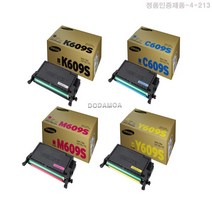 삼성 CLP 770NK 정품토너 4색1세트 검정/칼라 각각 7000매, 1개, 4색세트