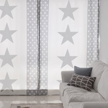 포그난 북유럽 DTP 화이트 암막커튼