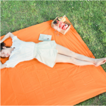 원공플러스 돗자리 매트 캠핑 방수 야외 미니 휴대용 소풍, 포켓돗자리 그레이