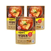 오뚜기 의정부식 부대찌개 국물요리 캠핑음식 간편식 500g 1개 간단요리 밀키트, 3개