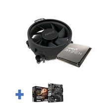 AMD] 라이젠5 버미어 5600X (6코어/12스레드/3.7GHz/쿨러포함/대리점정품/멀티팩), 5600X+GIGABYTE A520M K(메인보드)
