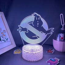 테이블램프 있는 영화 고스트버스터 3D Led 네온 야간 조명 친구 침실 침대 머리맡 테이블 장식 용암 램프, Lava Lamp Base, 7 color no remote, [01] 7 color no remote