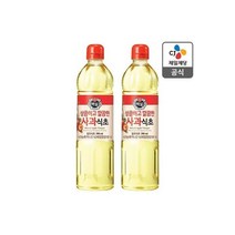 백설 상큼하고 깔끔한 사과식초500MLx2개, 5세트