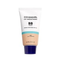 COVERGIRL Smoothers Lightweight BB Cream 1 Tube (1.35 Ounce) Light to Medium 810 Skin Tones Hydratin, 805 FAIR TO LIGHT, 1.35 Fl Oz (Pack of 1)