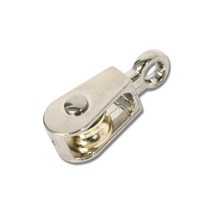 니켈도금 고정형 싱글 도르래 소형 미니 긴닝 도르레 도래, 싱글36mm