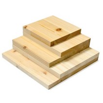 아이베란다 목재자투리모음 소품제작용 스트링아트재료, 14.삼나무 집성 18T 200x200(3개)