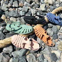 체리아 젤리 피셔맨 플랫 비치 샌들 1cm