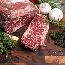 [국내산 한우 1++ No.9] 등심스테이크 드라이에이징 200~400g, 1++ no.9, 300g 1-1.5cm 2장