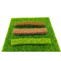 스폰지 덤블 잔디 테라리움 화분 디오라마 DIY 만들기 재료 미니어처, 3.핑크