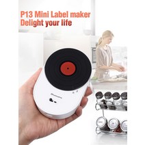 도트프린터 인쇄기 영수증 사무용 송장 다용도 라벨 Milestone Meihengtong MHT-P13 Portable Pocket small, 03 P13 5 rolls12x30_02 미국 플러그