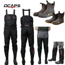 캡스 장화 반장화 선상장화 민물장화 웨이더 허벅지장화 발목장화, 06.파이어버드 반장화, 250