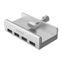 USB 멀티허브 멀티포트 맥북 노트북 오리코 MH4PU 허브 무전원 4포트 3.0 DIY설치형, 블랙, 본상품선택