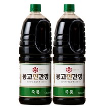 부천 몽고진간장 죽품 1.8L + 1.8L, 1개, (부천) 몽고진간장 죽품 1.8L x 2개