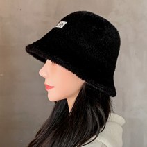 가을 20대 30대 여성 패션 벙거지모자, 블랙