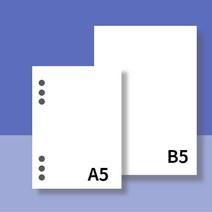 블랙스완 다이어리 속지 A5 B5