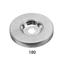 1pc 56mm 180/360 그릿 다이아몬드 그라인딩 휠 서클 그라인더 스톤 샤프너 앵글, 180 그릿
