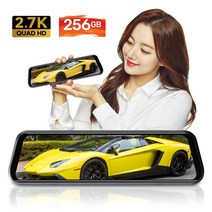 삼성테크윈 풀세트 GPS 메모리 포함가 10M Q40 MAX. 256GB 2.7K 룸미러블랙박스, 256G 2채널 :  외부 후방카메라 no3