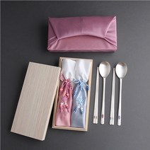 은수저세트 칠보은수저 왕실거북 졸업선물 고급기념품 부모님생신선물 결혼예물 주문제작 70% 80% 99% 2벌, 1세트, 70퍼세트-2벌+핑크보자기