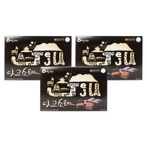 제주 다크 쇼콜라 x 3박스 여행 선물 초콜릿 과자 제주도, 1개, 180g
