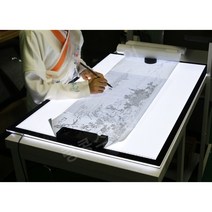 LED 라이트 박스 A3 밝기조절 드로잉보드 카피 패드, A3 470x370mm