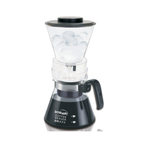 [홈아트] 워터드립 세트, 유가와, 몸통:투명/뚜껑,손잡이:블랙