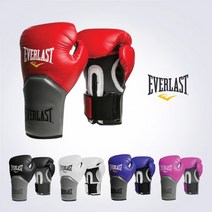 EVERLAST 프로 스타일 엘리트 트레이닝 글러브, 화이트